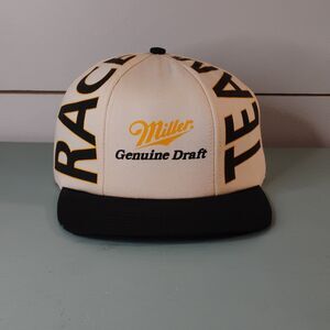 Vintage Miller Genuine Draft Racing Team Adjustable Baseball Cap